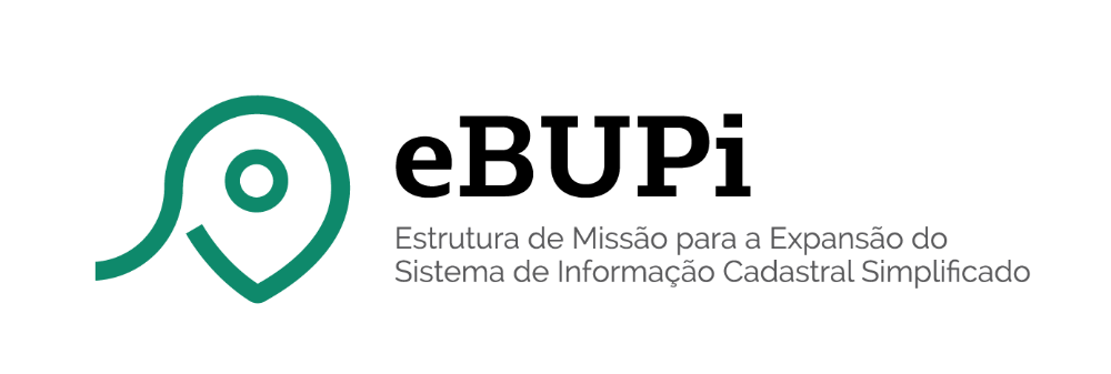 Logotipo Estrutura de Missão Para a Expansão do Sistema de Informação Cadastral Simplificado